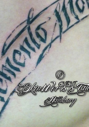014 Schriften  Tattoo Studio Hamburg Skinworxx